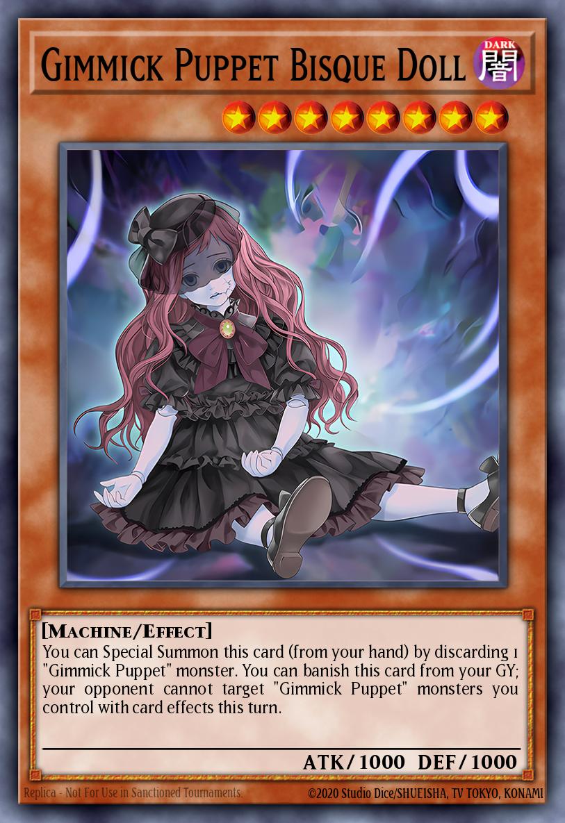 Gimmick Puppet Bisque Doll Super Rare LED5-EN036 Legendary Duelists Immortal Destiny Yugioh card