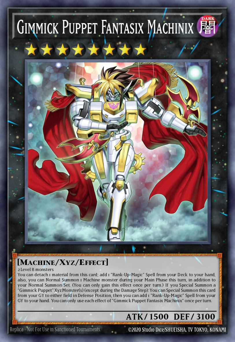 Gimmick Puppet Fantasix Machinix Super Rare INFO-EN042 The Infinite Forbidden Yugioh card
