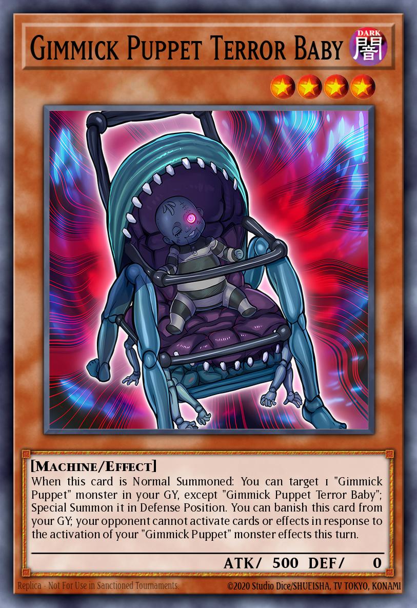 Gimmick Puppet Terror Baby Rare LED5-EN035 Legendary Duelists Immortal Destiny Yugioh card