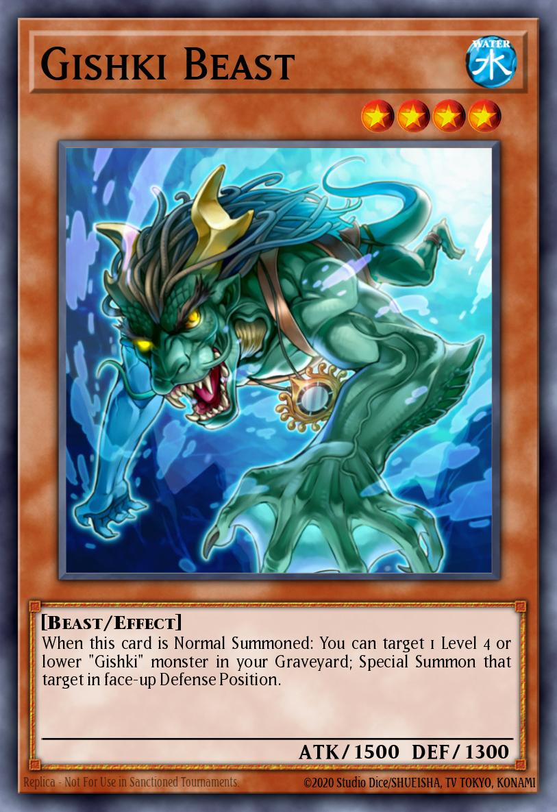 Gishki Beast Duel Terminal Normal Parallel Rare DT07-EN062 Duel Terminal 7b Yugioh card