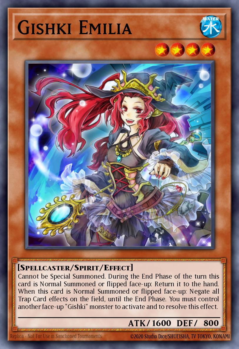 Gishki Emilia Duel Terminal Rare Parallel Rare DT06-EN077 Duel Terminal 6b Yugioh card