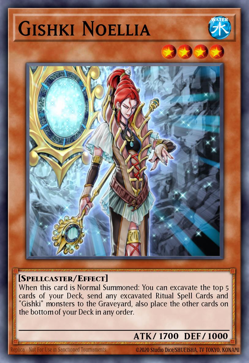 Gishki Noellia Duel Terminal Rare Parallel Rare DT06-EN025 Duel Terminal 6a Yugioh card