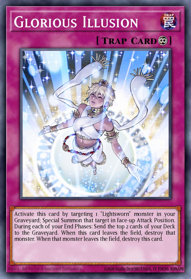 Glorious Illusion Rare DL14-EN017 Duelist League 14 participation cards Yugioh card