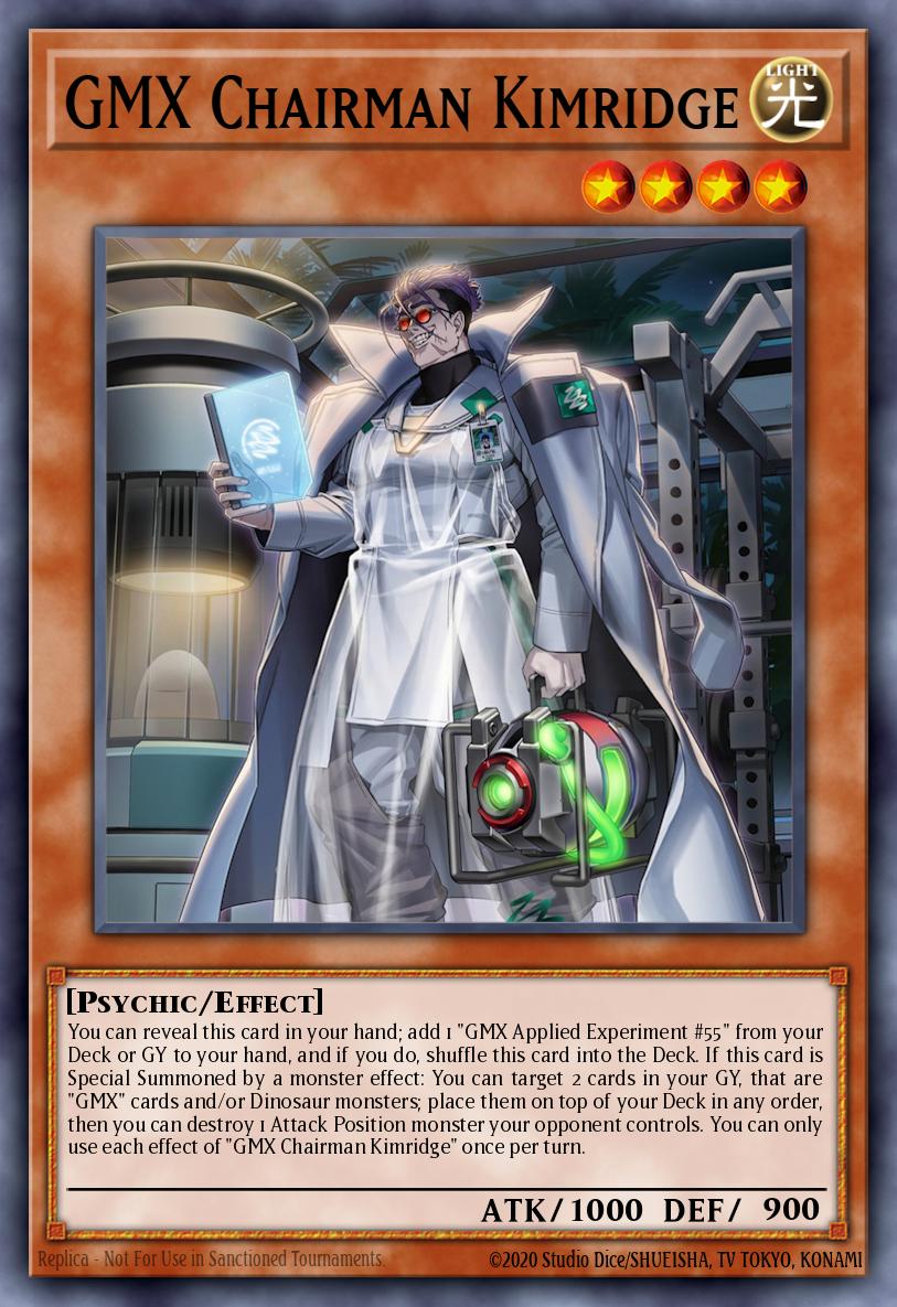 GMX Chairman Kimridge Common BPRO-EN091 Burst Protocol Yugioh card