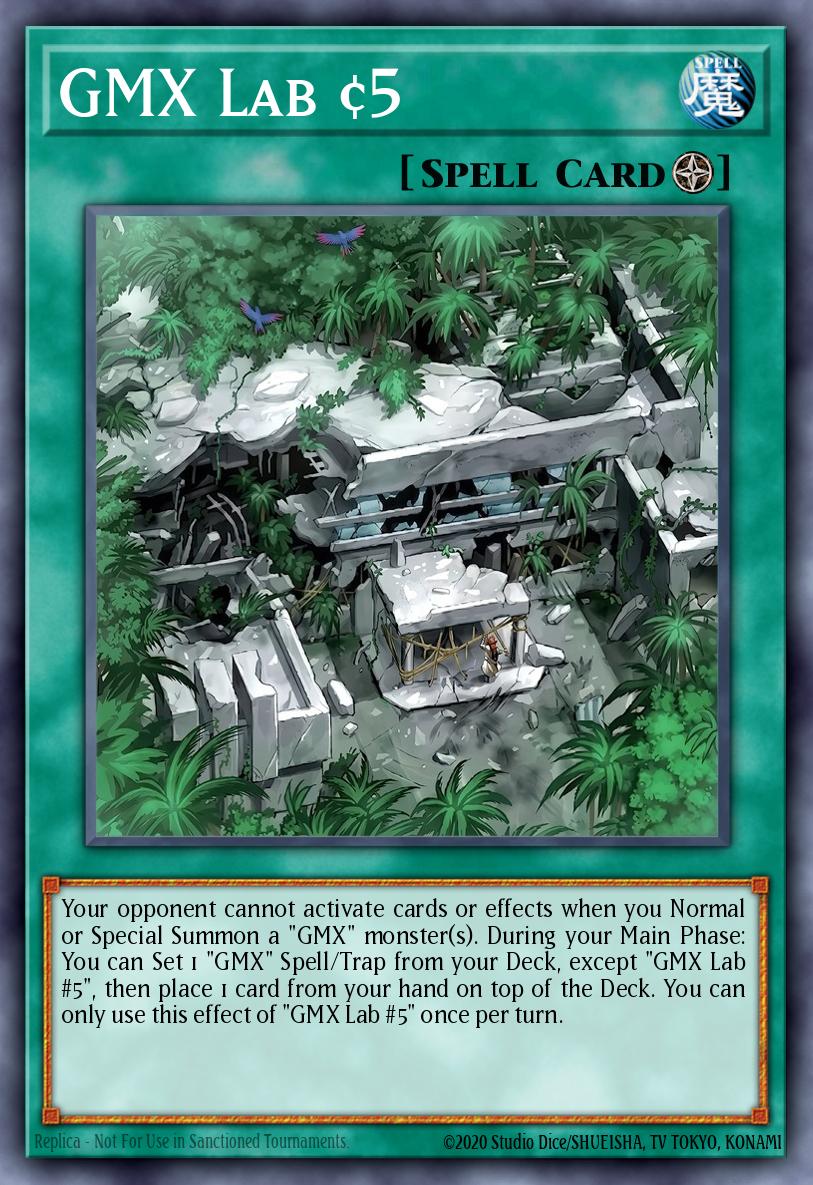 GMX Lab #5 Super Rare BLZD-EN095 Blazing Dominion Yugioh card