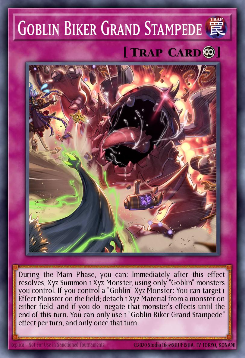 Goblin Biker Grand Stampede Ultra Rare MP25-EN173 2025 Mega-Pack Tin Yugioh card