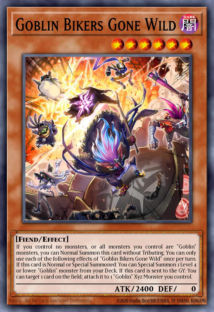 Goblin Bikers Gone Wild Prismatic Secret Rare MP25-EN098 2025 Mega-Pack Tin Yugioh card