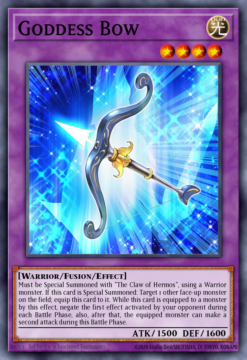 Goddess Bow Secret Rare DRL2-EN011 Dragons of Legend 2 Yugioh card