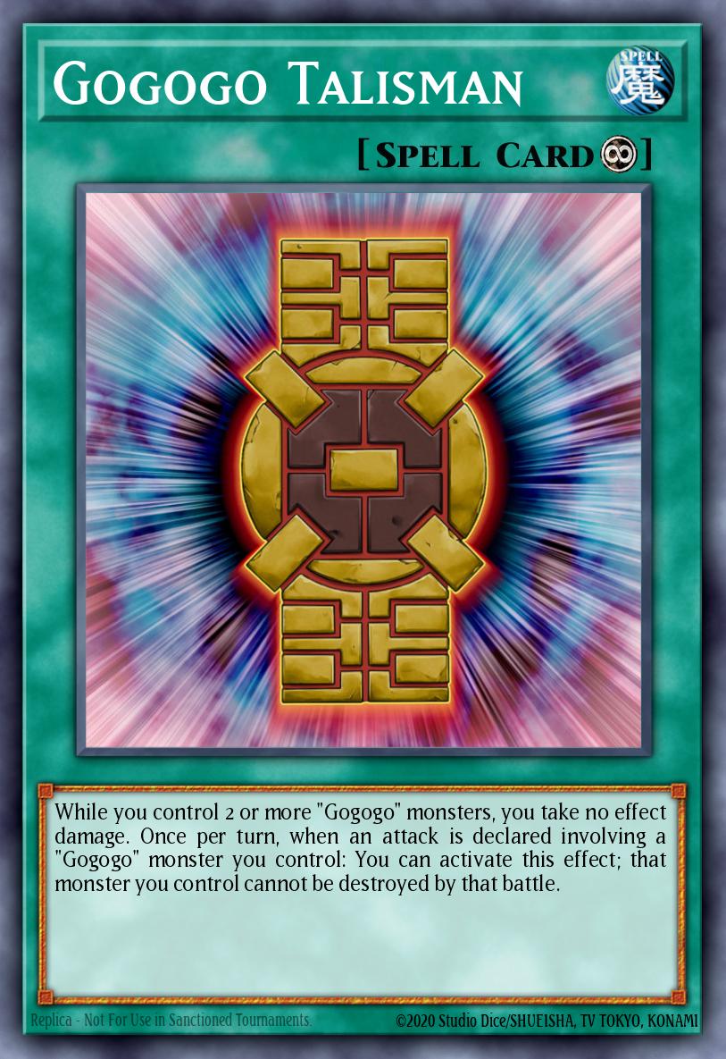 Gogogo Talisman Common SECE-EN098 Secrets of Eternity Yugioh card