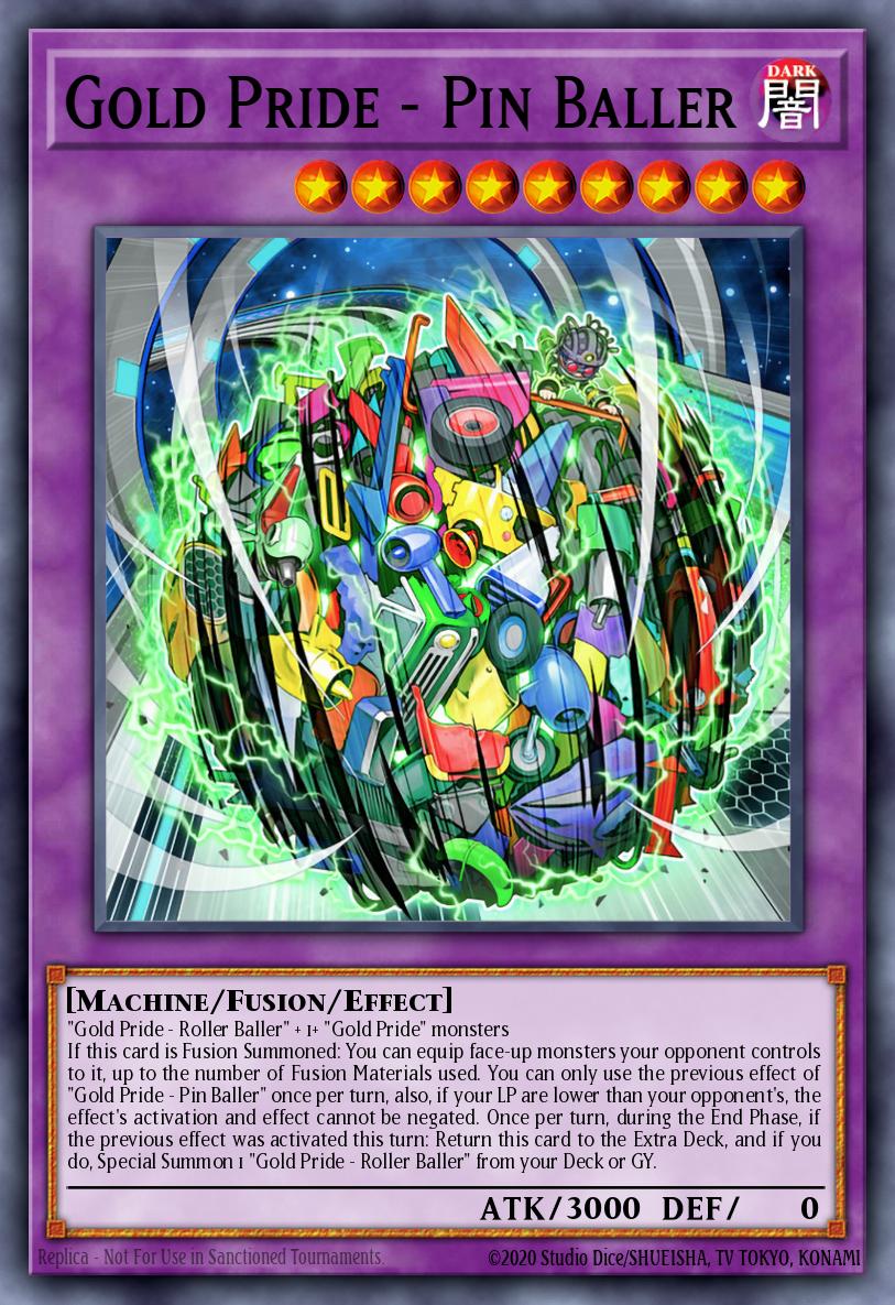 Gold Pride - Pin Baller Ultra Rare CYAC-EN087 Cyberstorm Access Yugioh card