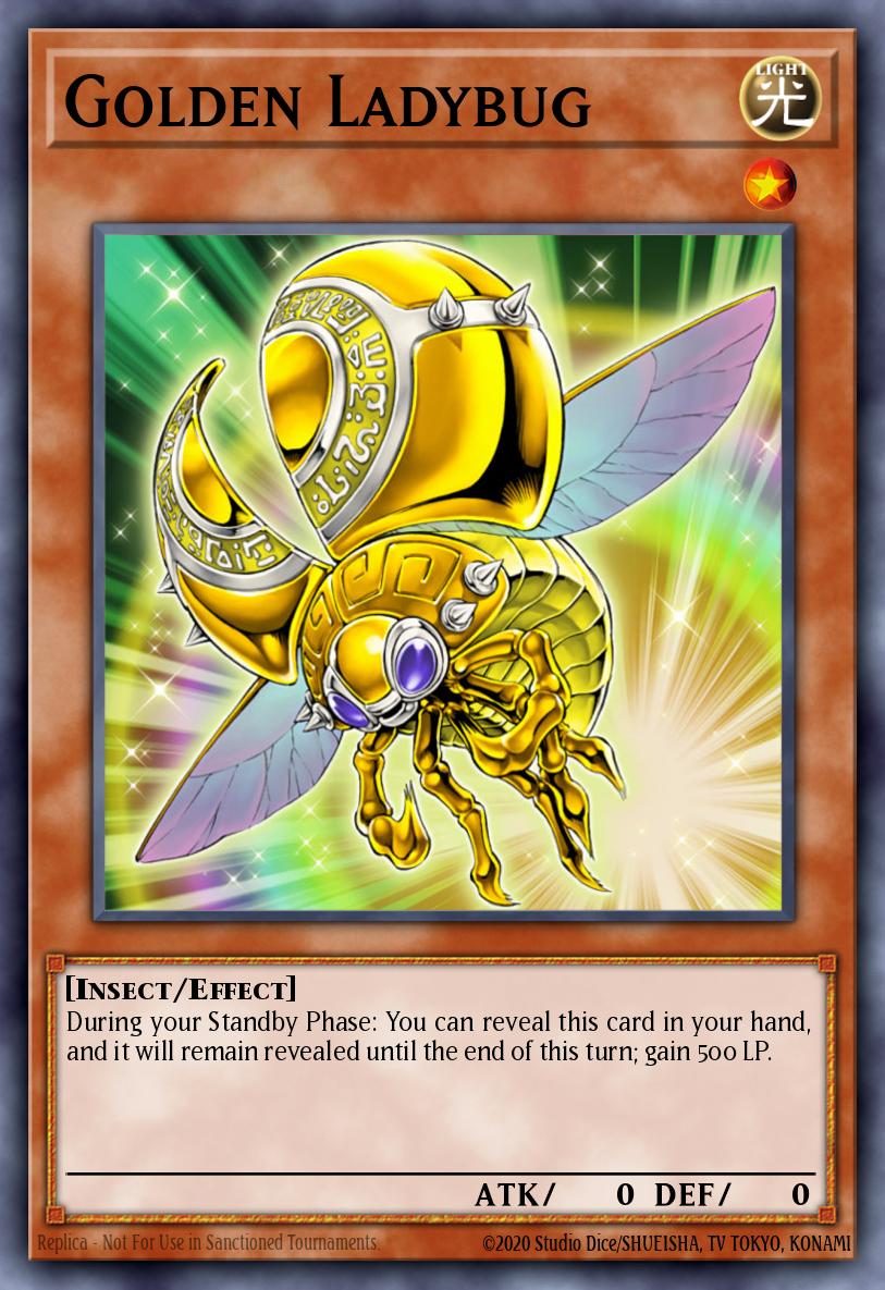 Golden Ladybug Duel Terminal Normal Parallel Rare DT03-EN053 Duel Terminal 3 Yugioh card