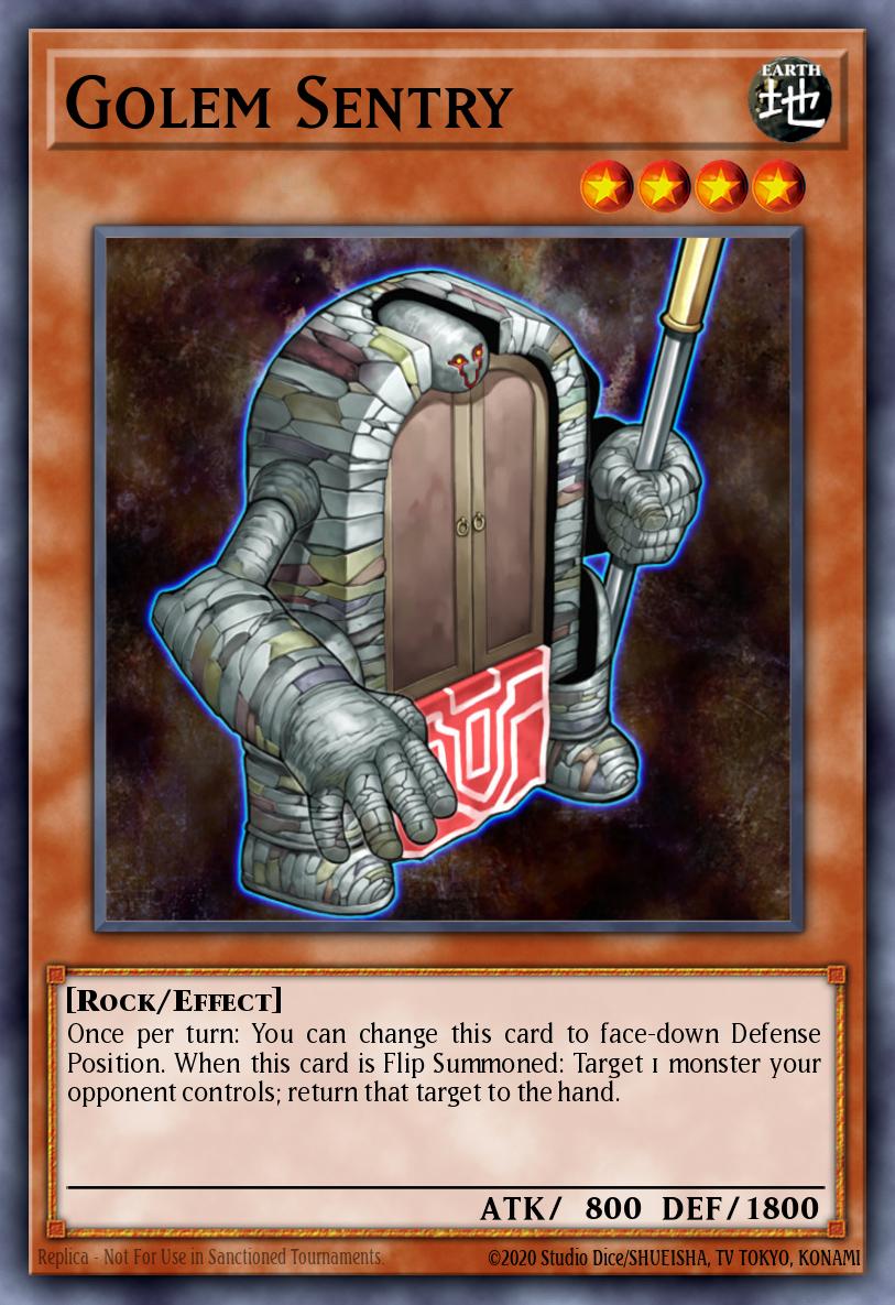 Golem Sentry Common DR3-EN145 Dark Revelation Volume 3 Yugioh card