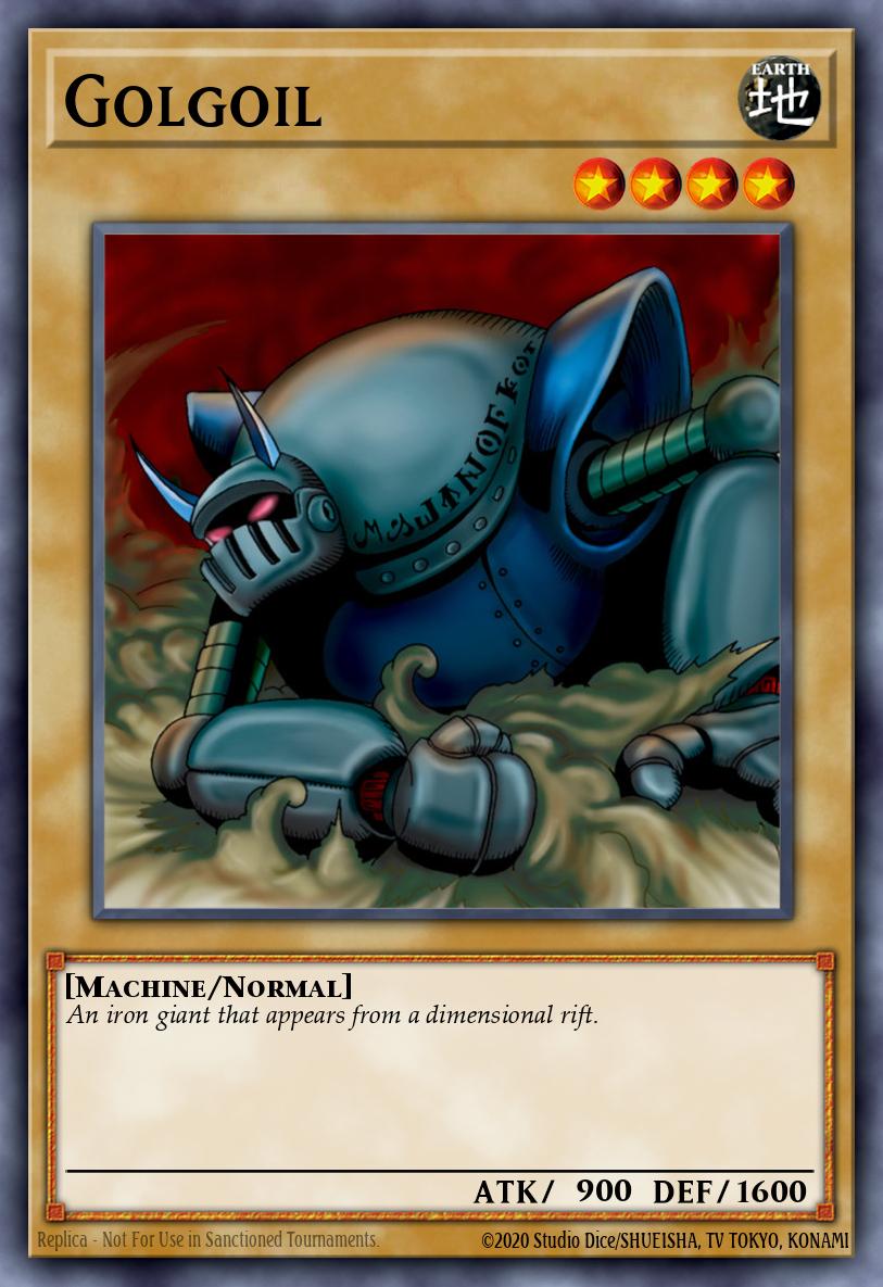 Golgoil Common SBC1-ENE10 Speed Duel Streets of Battle City Yugioh card