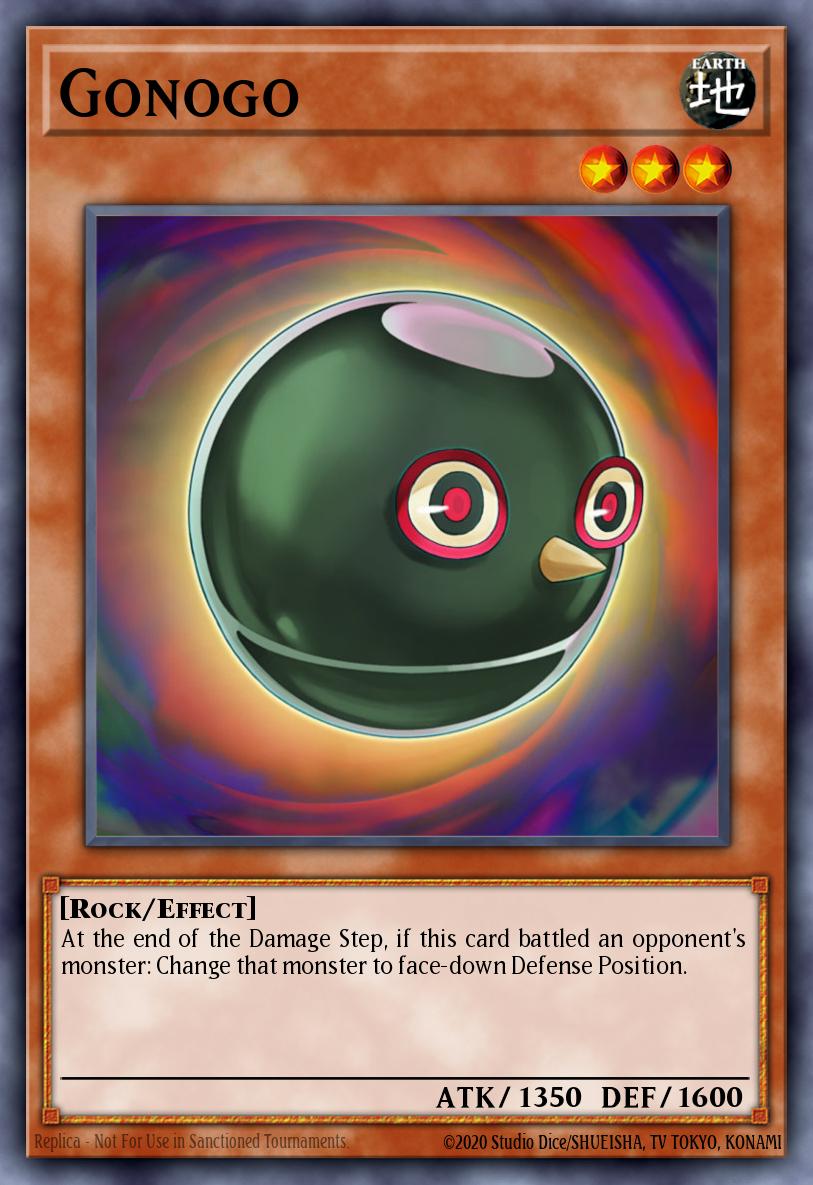 Gonogo Common BP03-EN047 Battle Pack 3 Monster League Yugioh card