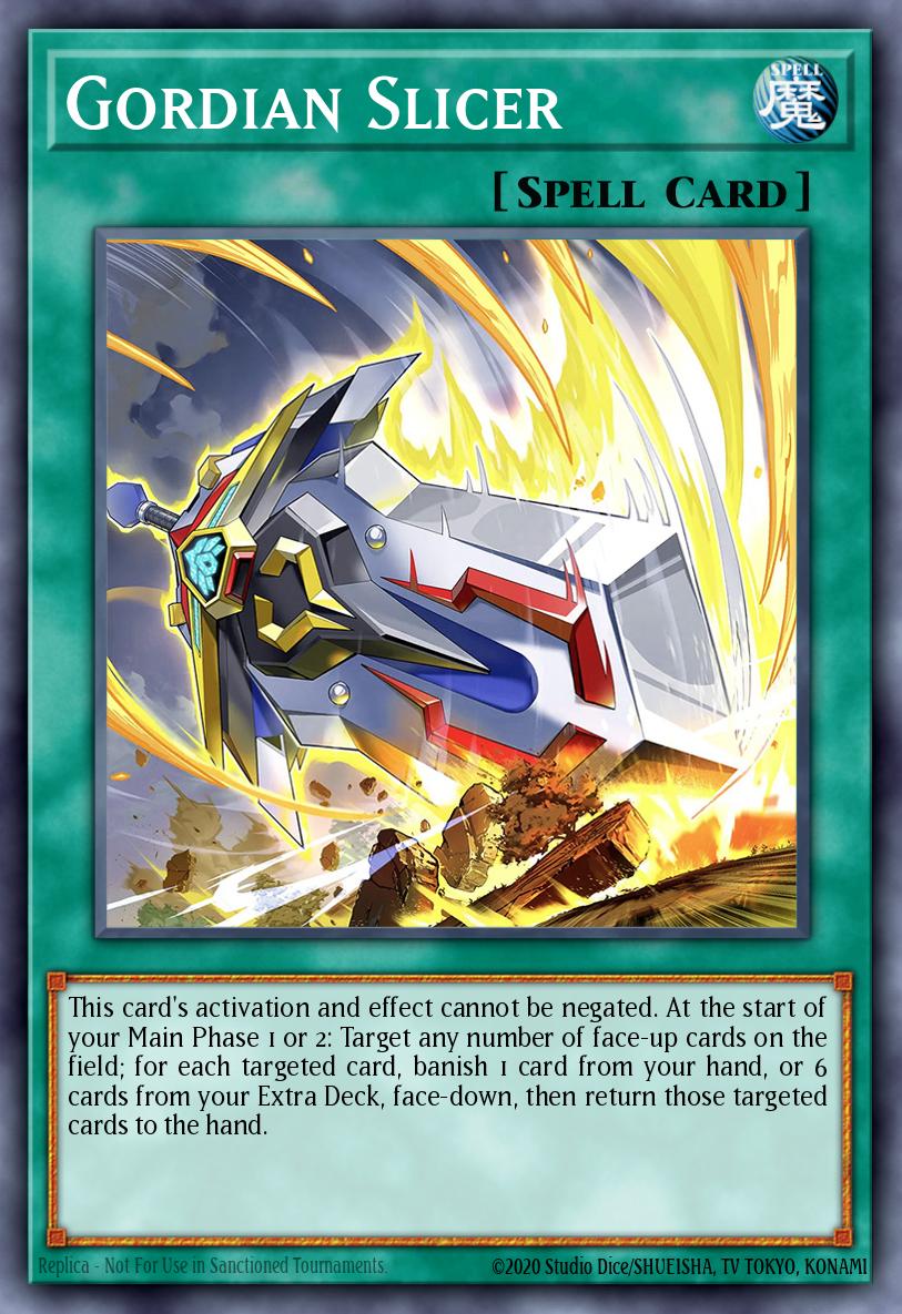 Gordian Slicer Quarter Century Secret Rare ALIN-EN066 Alliance Insight Yugioh card