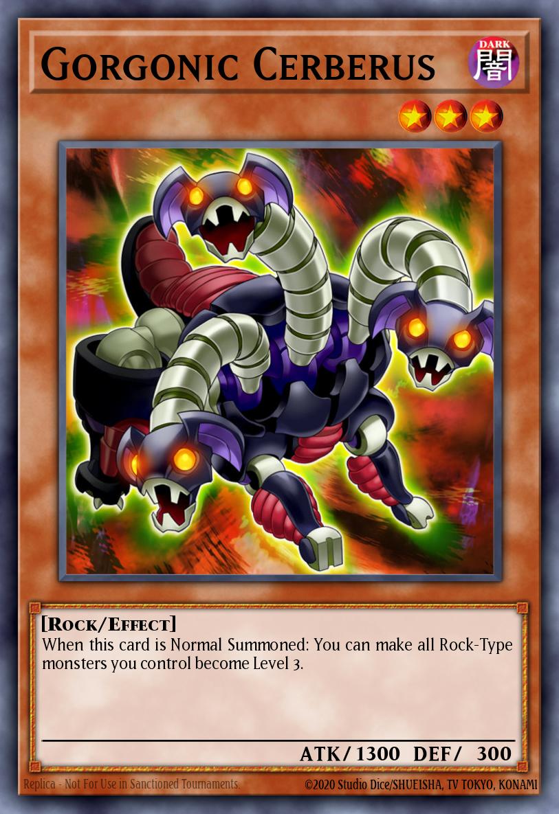 Gorgonic Cerberus Common MP14-EN195 2014 Mega-Tin Mega Pack Yugioh card