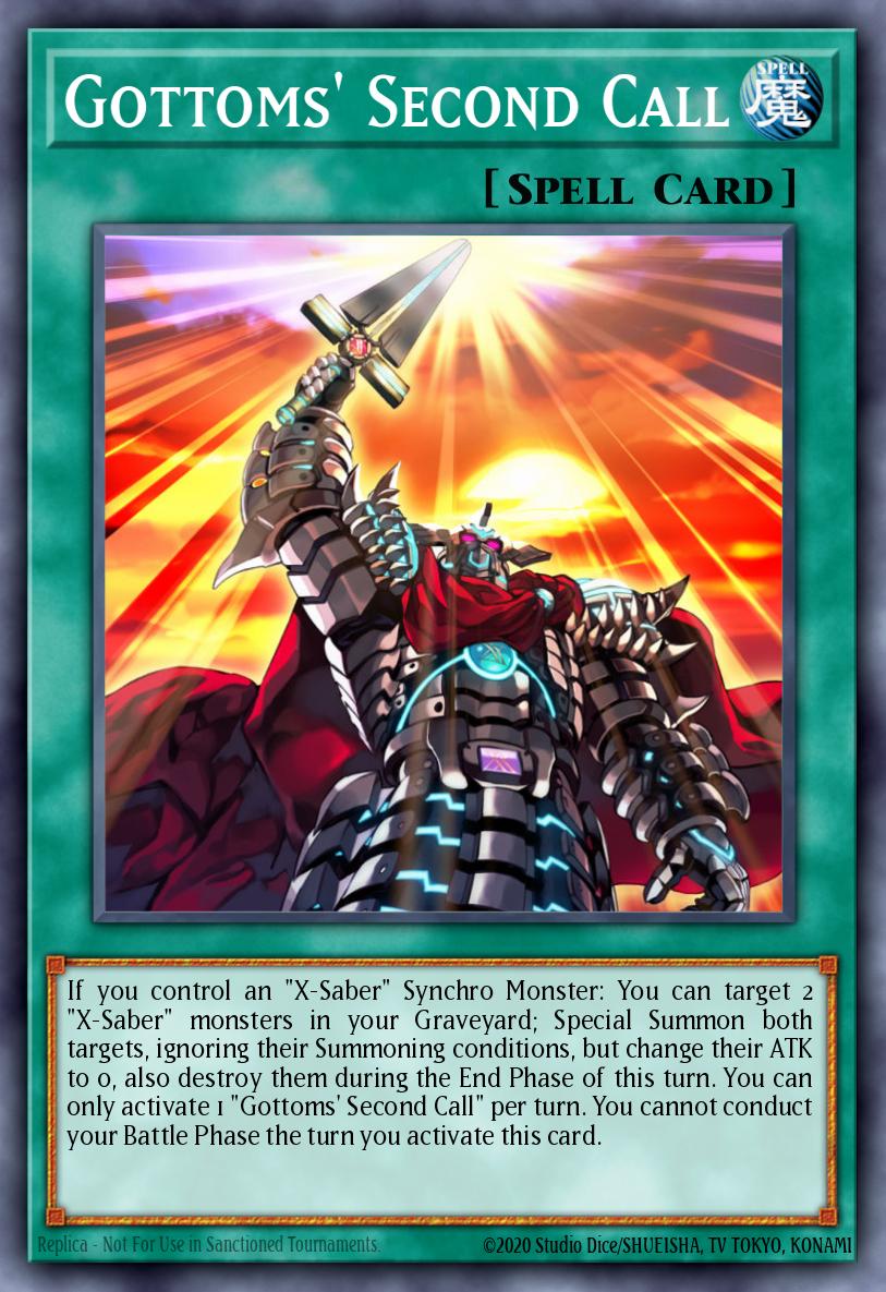 Gottoms' Second Call 2 L26D-ENX19 Legendary Modern Decks 2026 Yugioh card