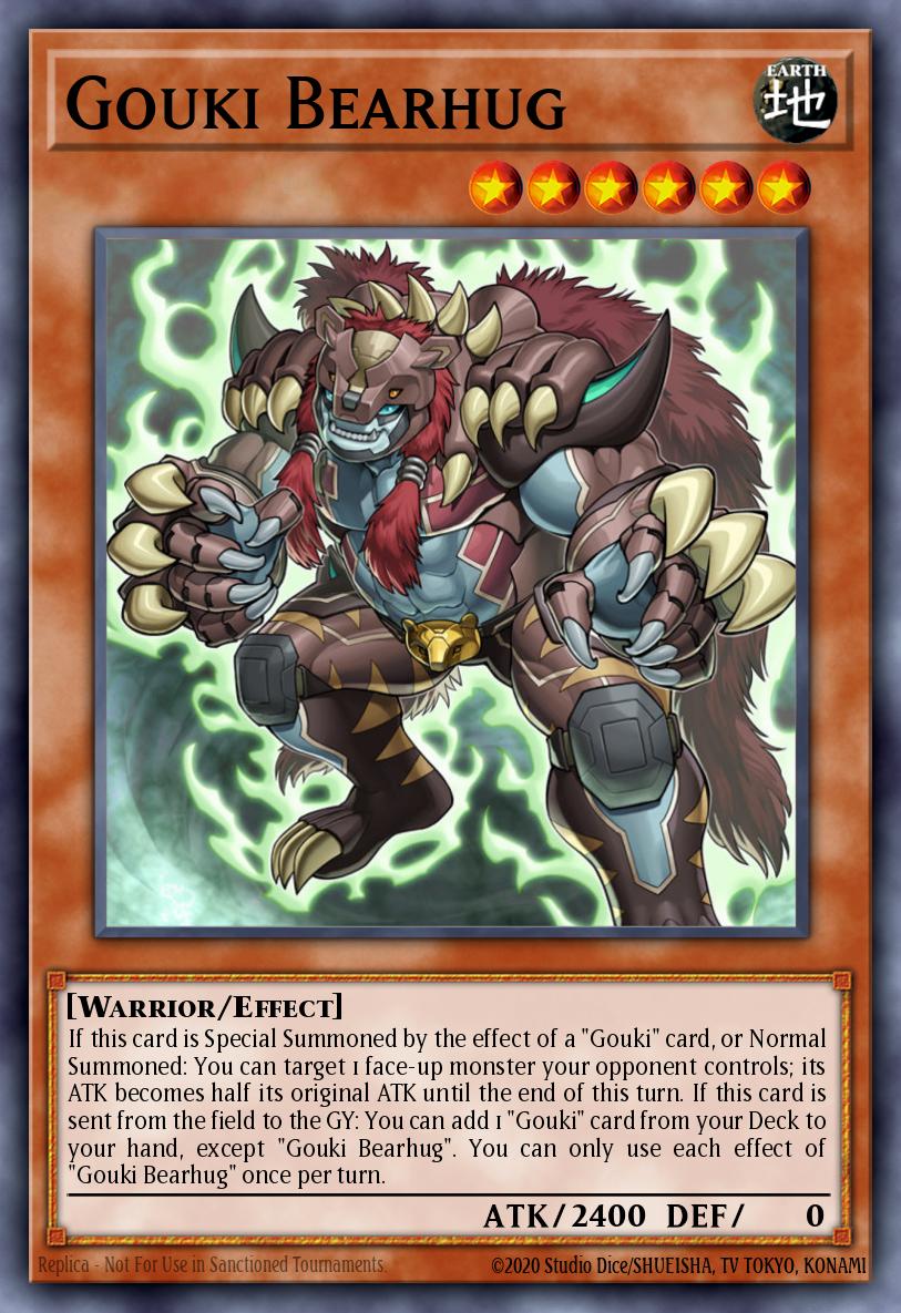 Gouki Bearhug Common MP19-EN007 2019 Gold Sarcophagus Tin Mega Pack Yugioh card
