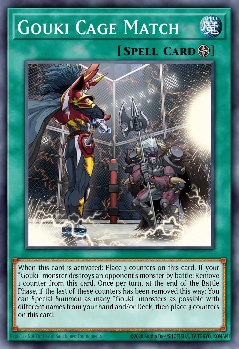 Gouki Cage Match Ultra Rare DUPO-EN024 Duel Power Yugioh card