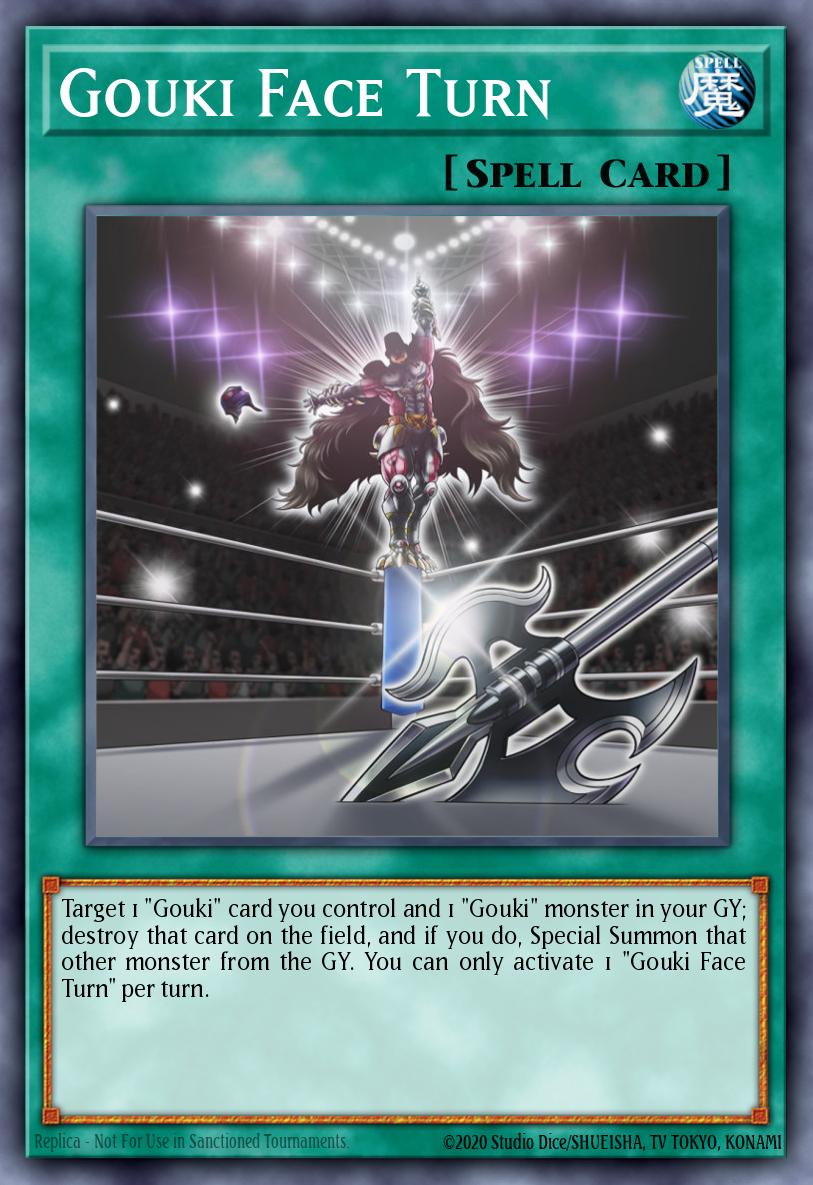 Gouki Face Turn Common MP19-EN036 2019 Gold Sarcophagus Tin Mega Pack Yugioh card