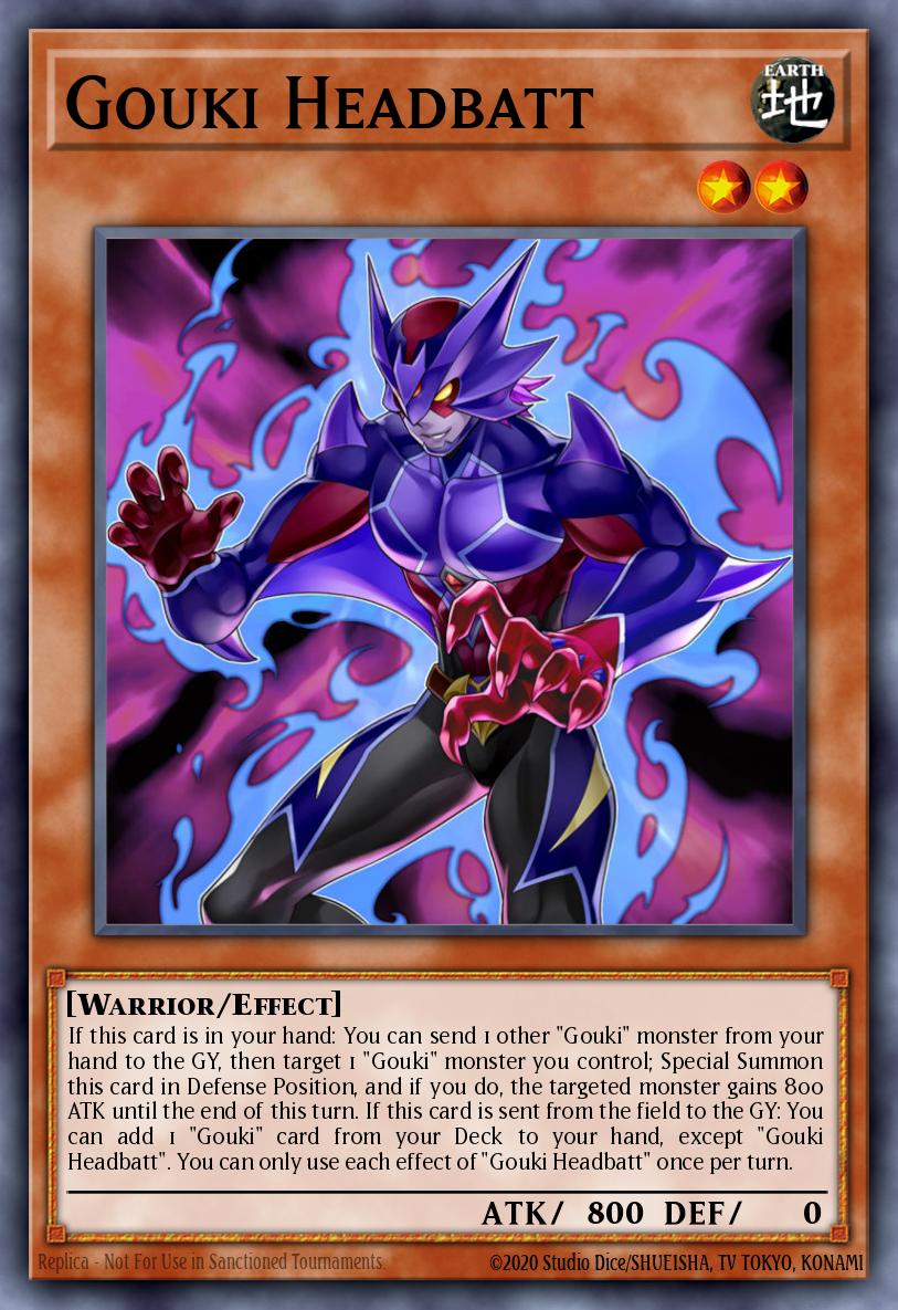Gouki Headbatt Common MP18-EN108 2018 Mega-Tin Mega Pack Yugioh card