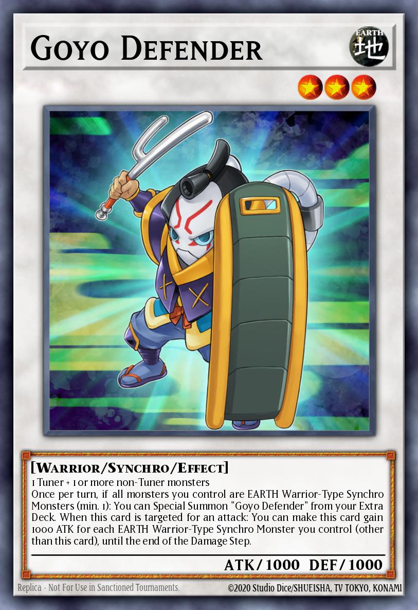 Goyo Defender Ultra Rare BLAR-EN058 Battles of Legend Armageddon Yugioh card