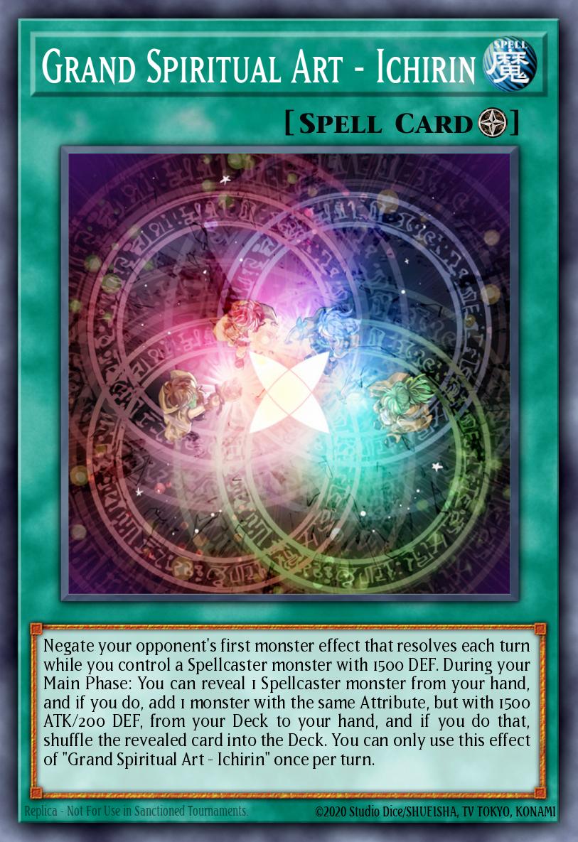 Grand Spiritual Art - Ichirin Ultra Rare CH02-EN030 THE CHRONICLES DECK: Spirit Charmers (All-Foil Edition) Yugioh card