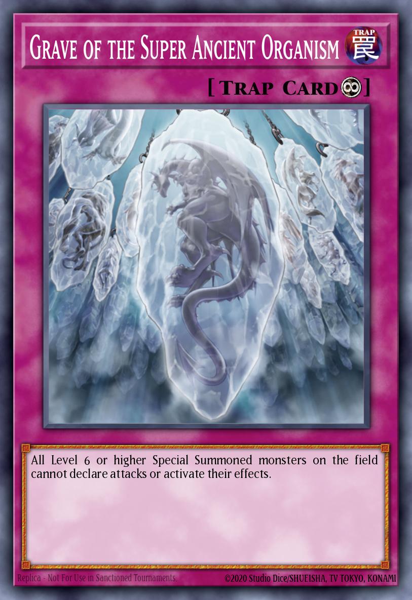 Grave of the Super Ancient Organism Super Rare OP20-EN012 OTS Tournament Pack 20 Yugioh card
