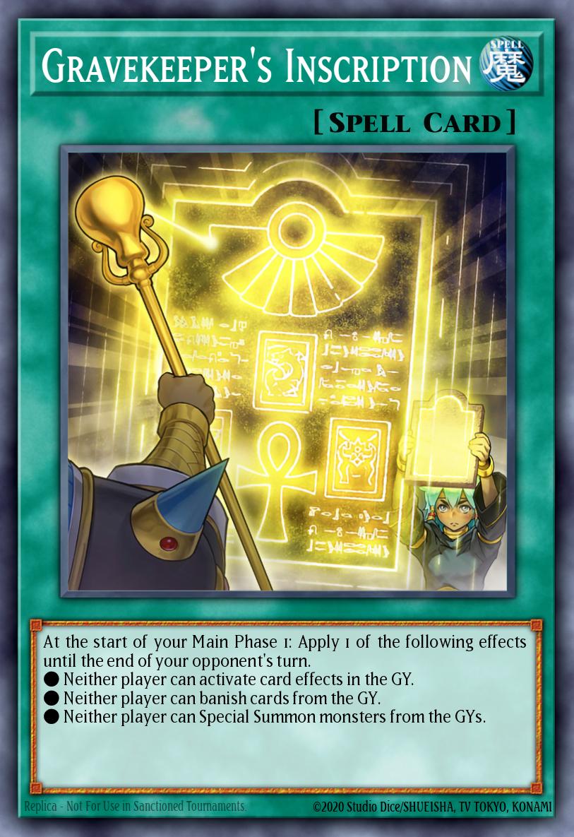 Gravekeepers Inscription Prismatic Secret Rare MP24-EN064 25th Anniversary Tin Dueling Mirrors Yugioh card