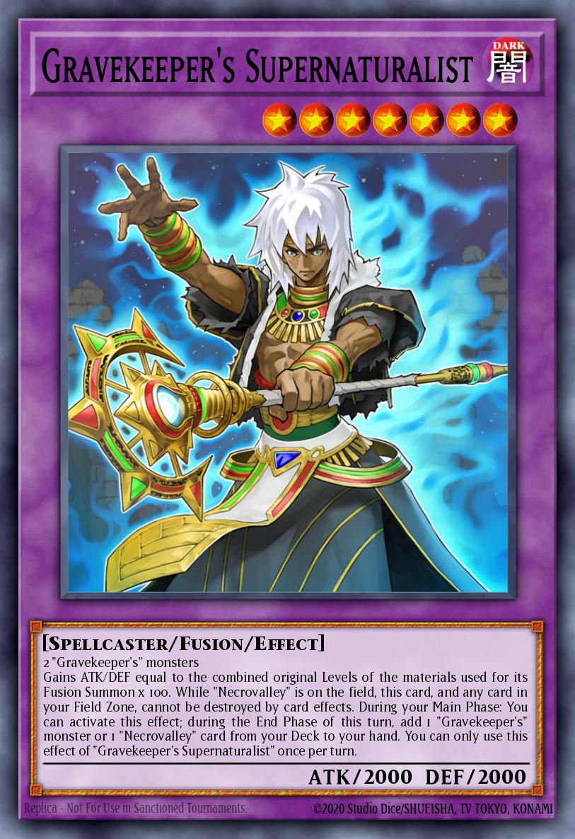 Gravekeepers Supernaturalist Common MP19-EN181 2019 Gold Sarcophagus Tin Mega Pack Yugioh card