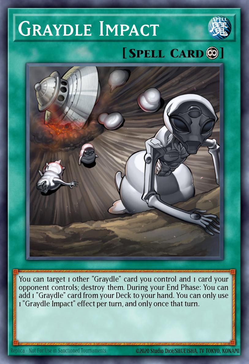 Graydle Impact Common DOCS-EN062 Dimension of Chaos Yugioh card