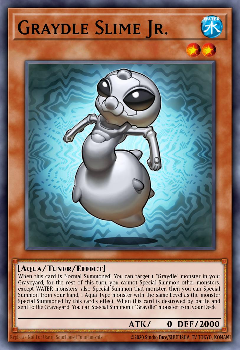 Graydle Slime Jr Common INOV-EN030 Invasion Vengeance Yugioh card