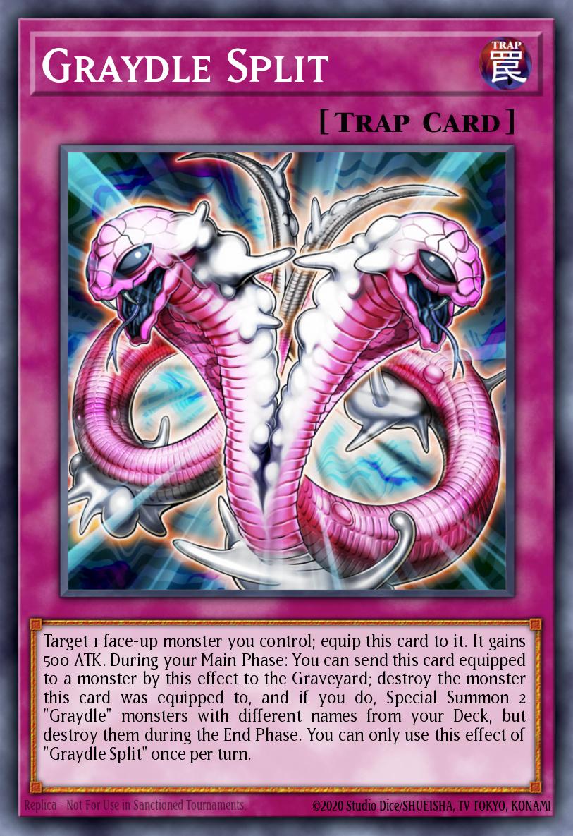 Graydle Split Common DOCS-EN075 Dimension of Chaos Yugioh card