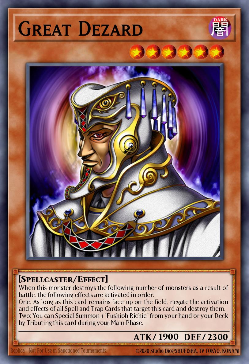 Great Dezard Super Rare DB2-EN220 Dark Beginning 2 Yugioh card