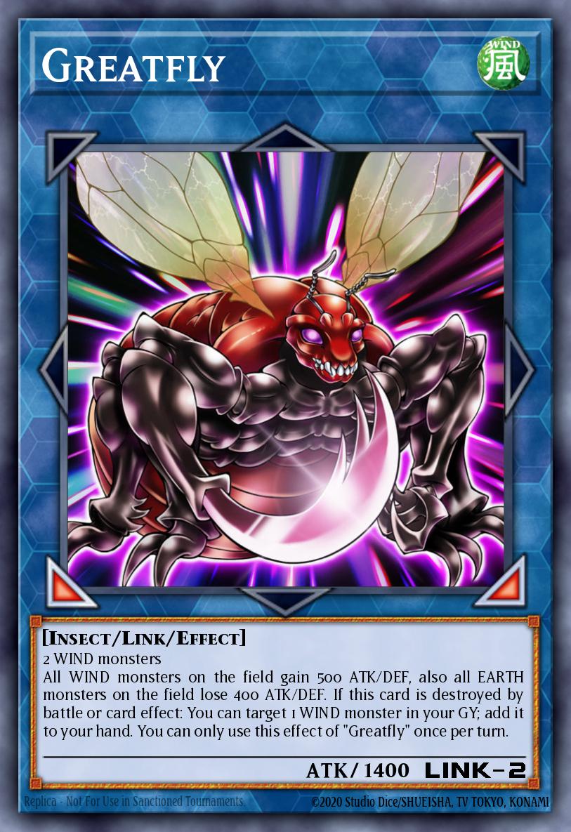 Greatfly Super Rare MP19-EN032 2019 Gold Sarcophagus Tin Mega Pack Yugioh card