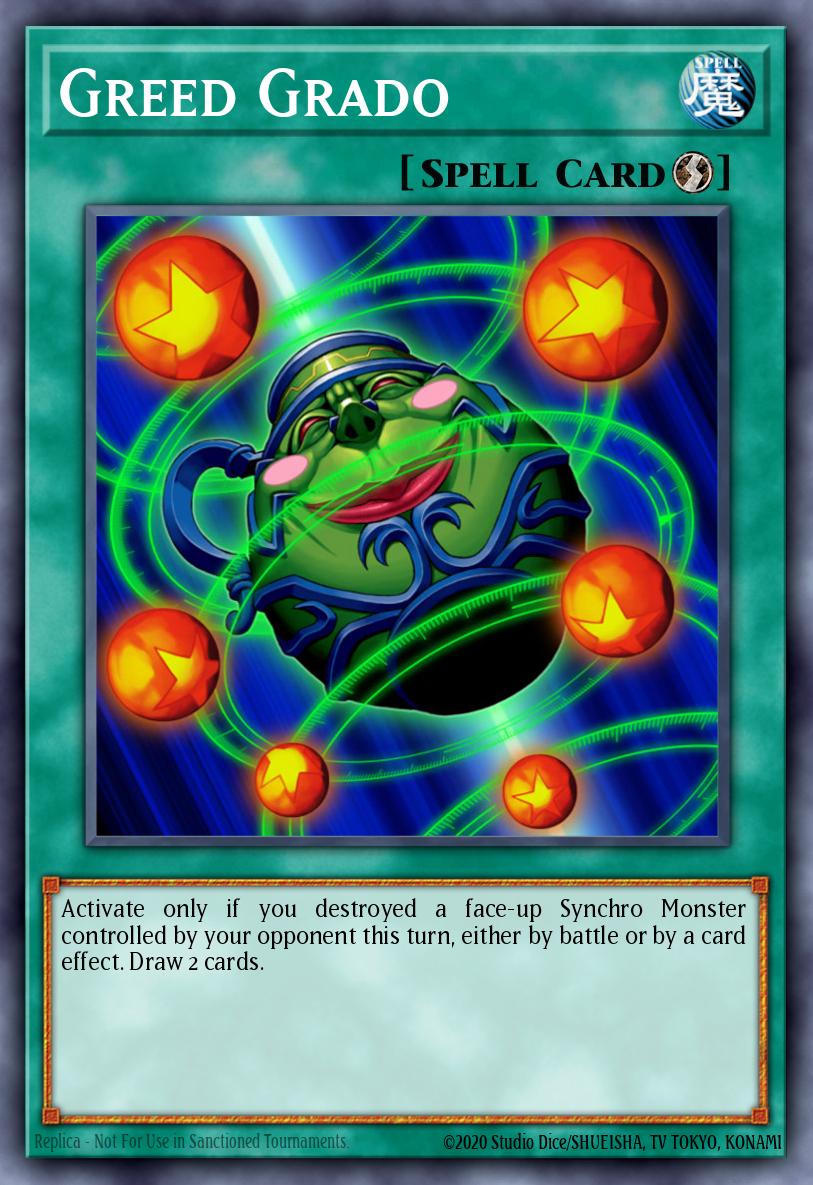 Greed Grado Secret Rare ANPR-EN088 Ancient Prophecy Yugioh card