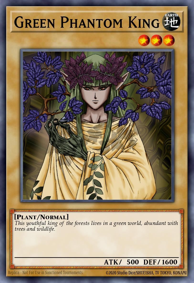 Green Phantom King Common LOB-034 Legend of Blue Eyes White Dragon Yugioh card