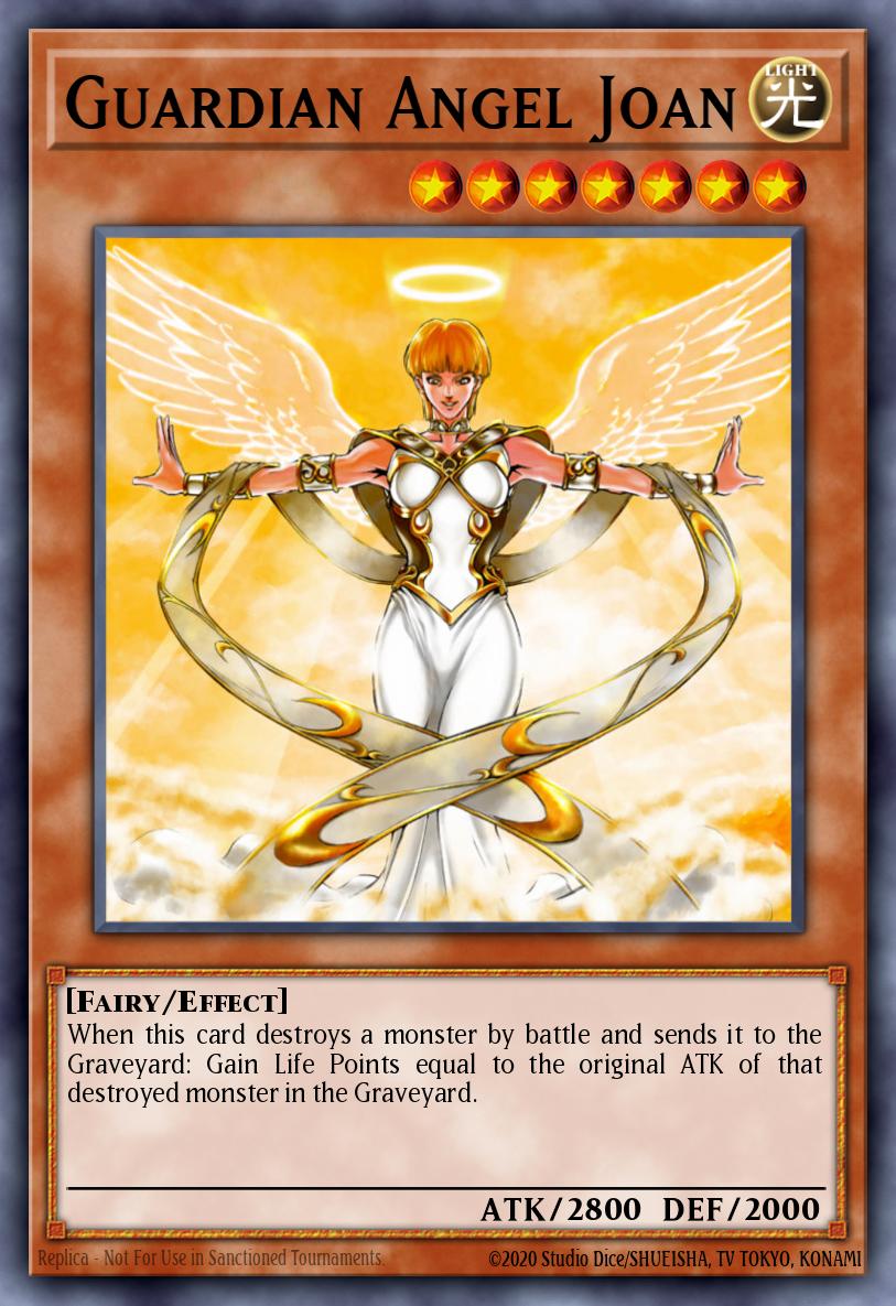 Guardian Angel Joan Mosaic Rare BP02-EN026 Battle Pack 2 War of the Giants Yugioh card