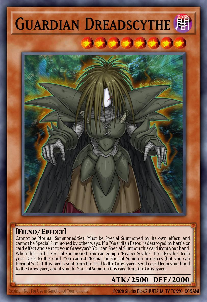 Guardian Dreadscythe Secret Rare DRLG-EN010 Dragons of Legend Yugioh card
