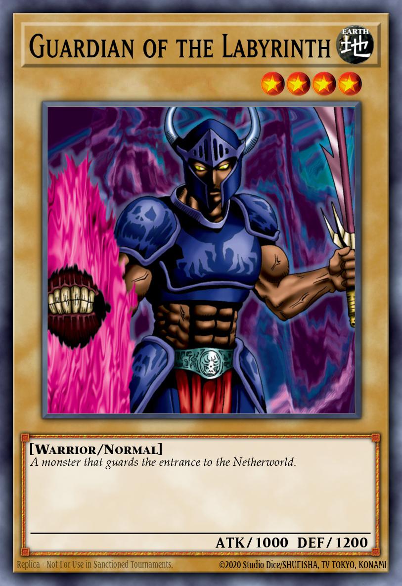 Guardian of the Labyrinth Common MRD-083 Metal Raiders Yugioh card