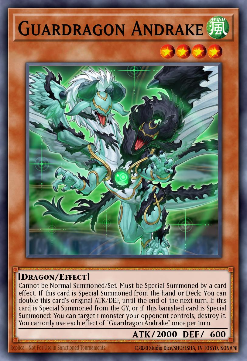 Guardragon Andrake Common MP20-EN011 2020 Tin of Lost Memories Mega Pack Yugioh card