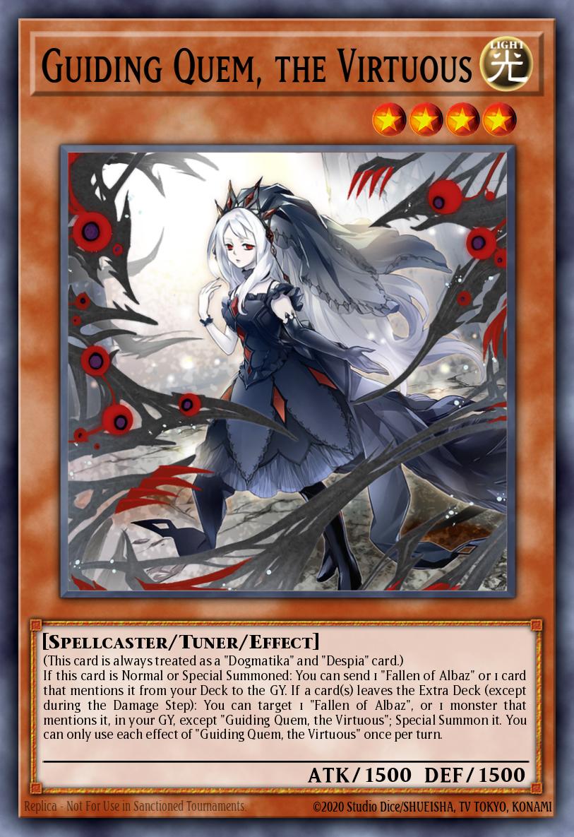 Guiding Quem, the Virtuous Ultra Rare CH01-EN006 THE CHRONICLES DECK: The Fallen & The Virtuous (All-Foil Edition) Yugioh card