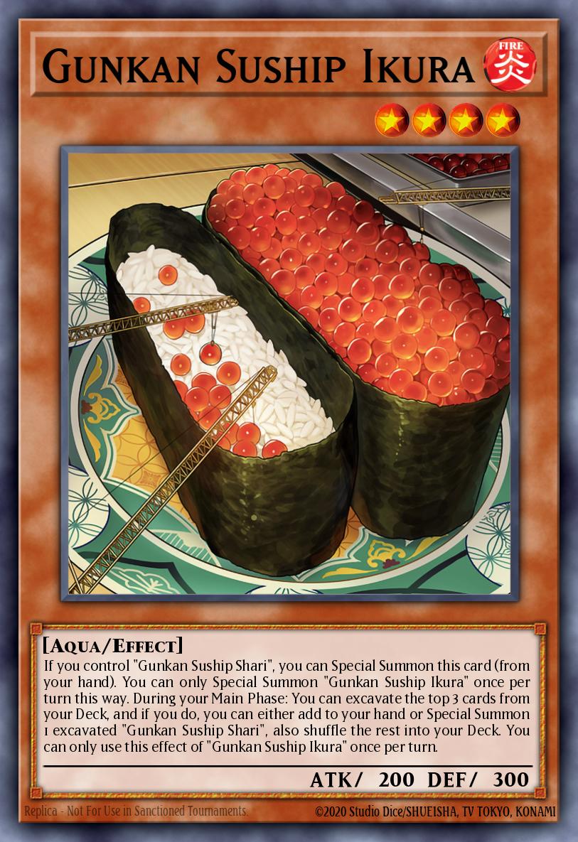 Gunkan Suship Ikura Common MP22-EN128 2022 Tin of the Pharaohs Gods Yugioh card