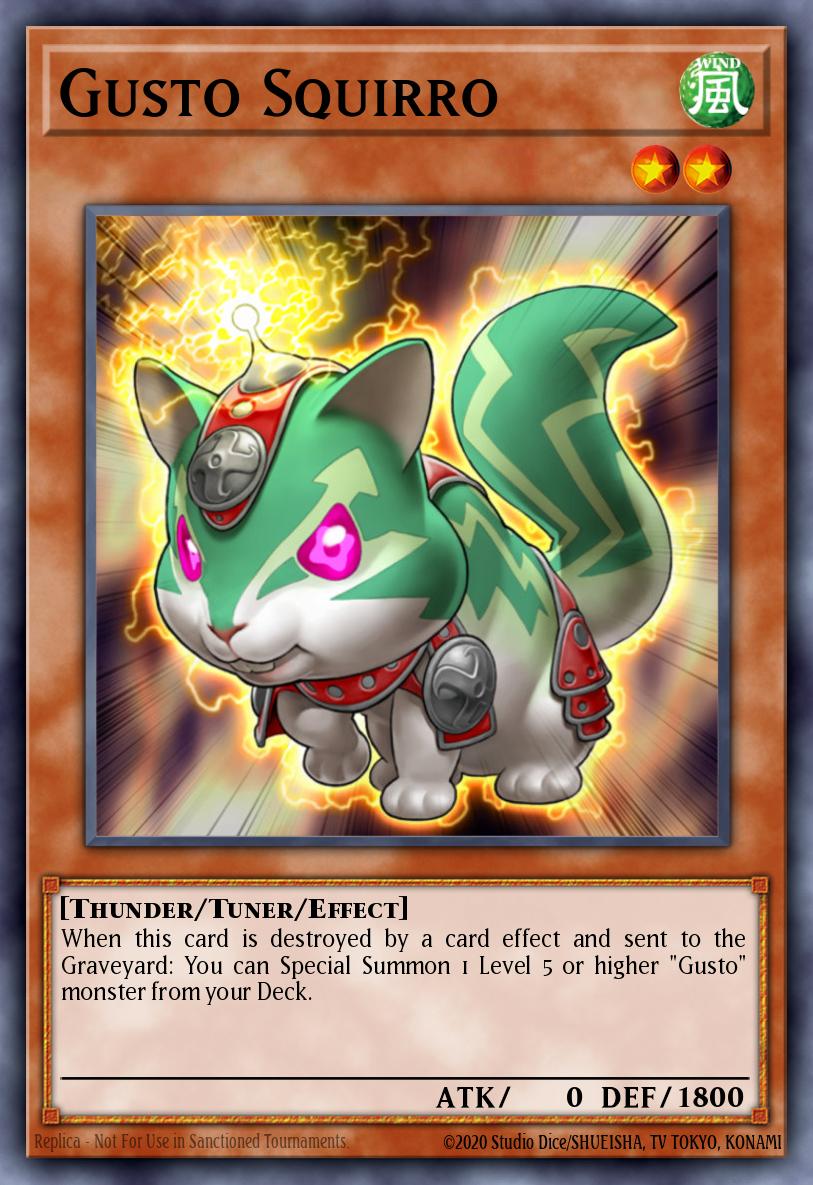 Gusto Squirro Duel Terminal Rare Parallel Rare DT06-EN026 Duel Terminal 6a Yugioh card