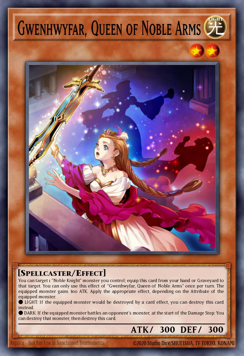 Gwenhwyfar Queen of Noble Arms Secret Rare LVAL-EN086 Legacy of the Valiant Yugioh card