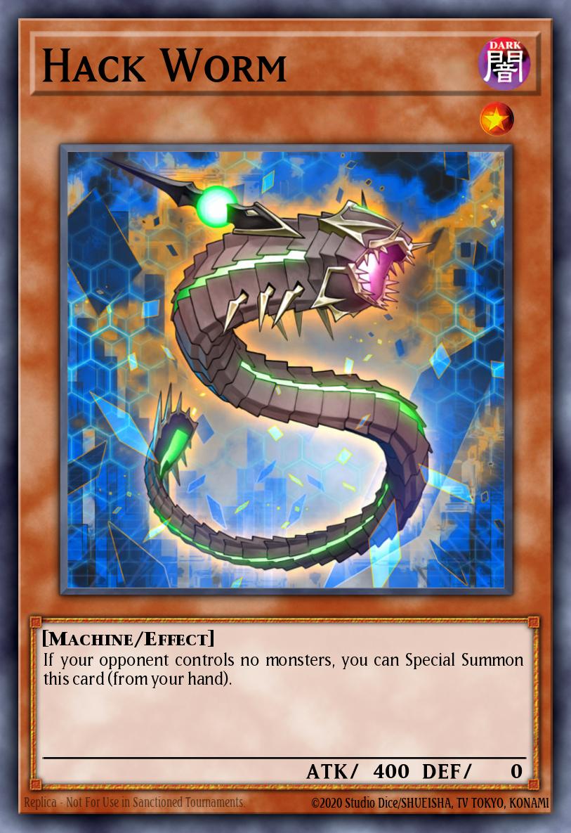 Hack Worm Common MP18-EN041 2018 Mega-Tin Mega Pack Yugioh card