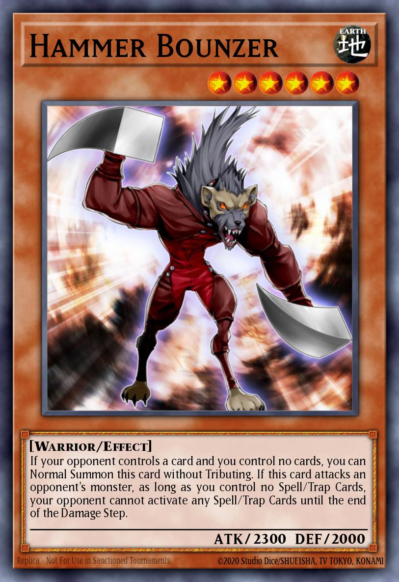 Hammer Bounzer Super Rare GAOV-EN009 Galactic Overlord Yugioh card