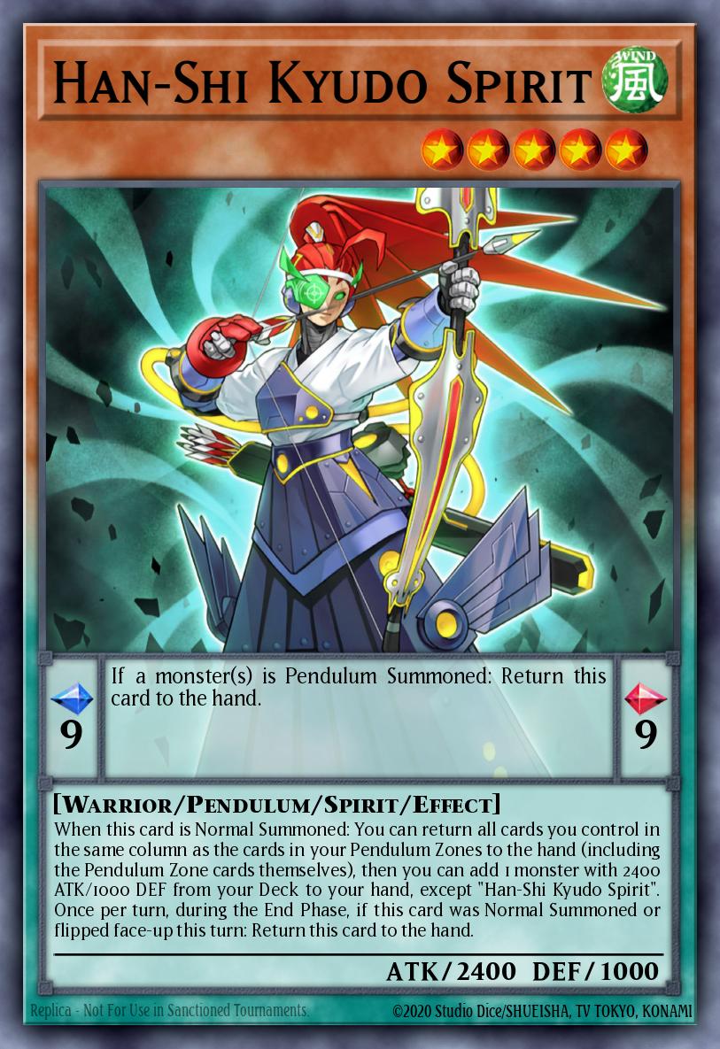 Han-Shi Kyudo Spirit Rare MP23-EN179 25th Anniversary Tin Dueling Heroes Mega Pack Yugioh card