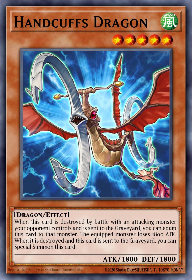 Handcuffs Dragon Duel Terminal Normal Parallel Rare DTP1-EN025 Duel Terminal - Preview Wave 2 Yugioh card