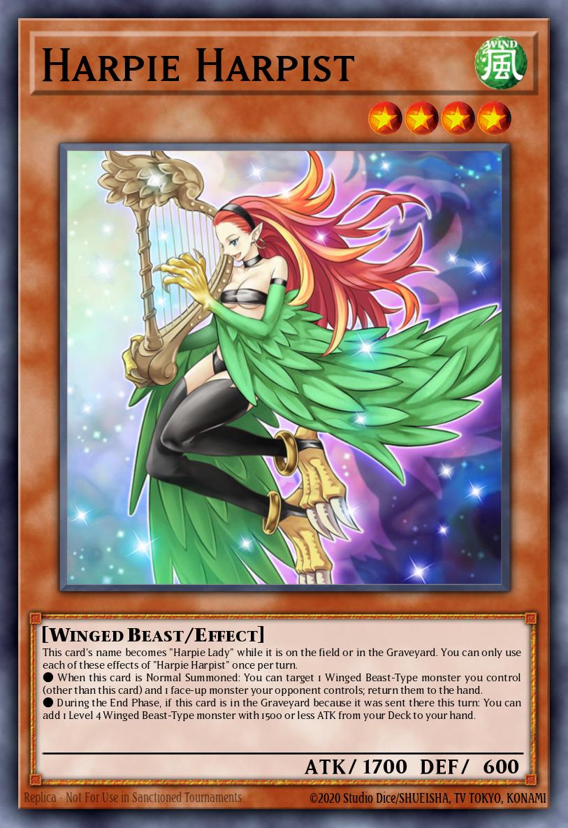 Harpie Harpist Super Rare CROS-EN099 Crossed Souls Yugioh card